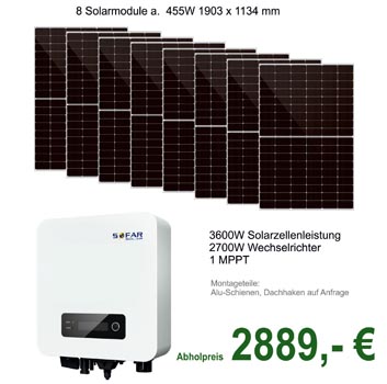 Kompletanlage 2700W